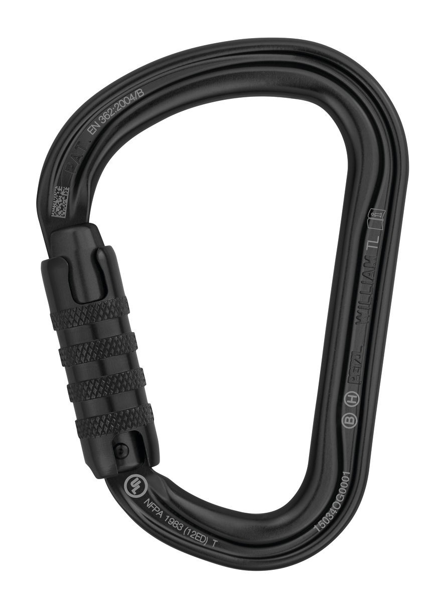 William Karabiner TL, schwarz